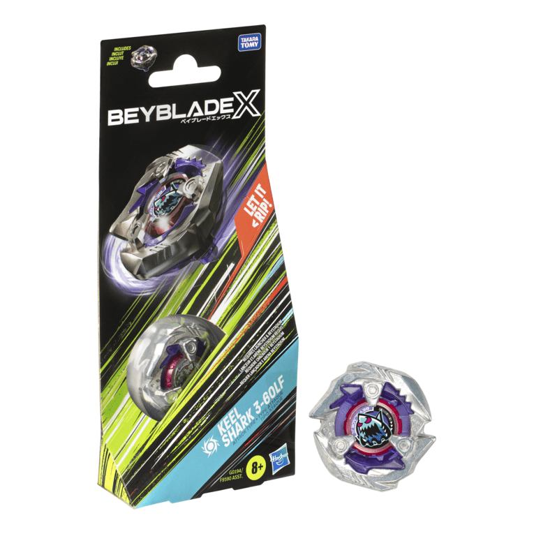 Beyblade Keel Shark Single Top for Epic Battles | Lennie's Toys