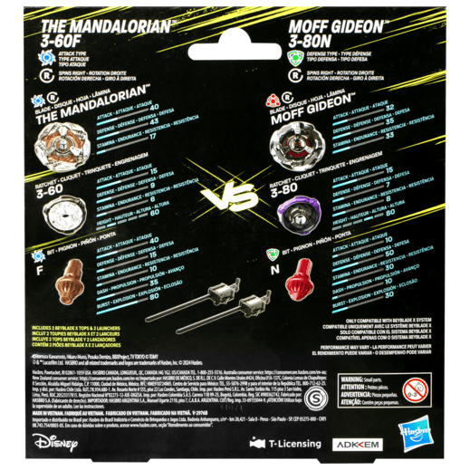 Beyblade X Mando Moff 5010996257130