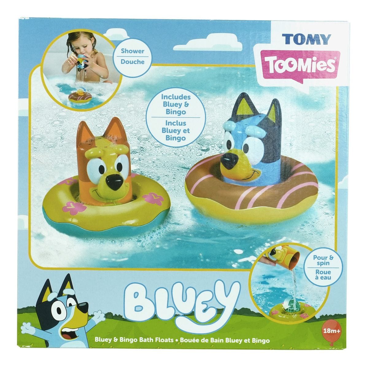 Bluey Bath Floats 2 Pack 5011666737051