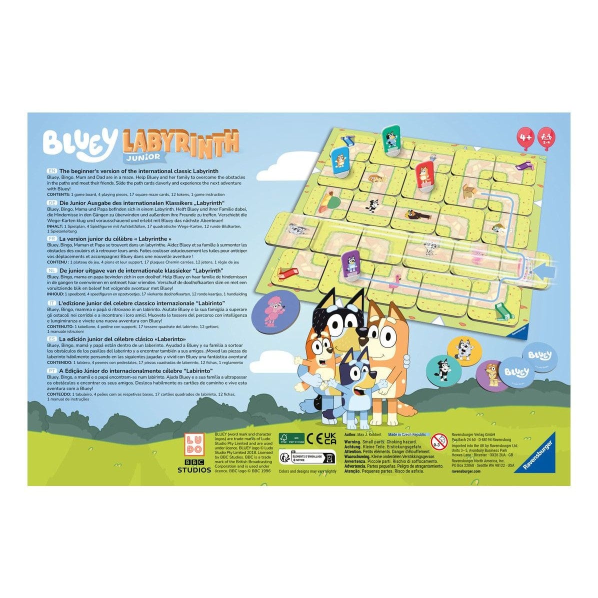 * Bluey Labyrinth Junior
