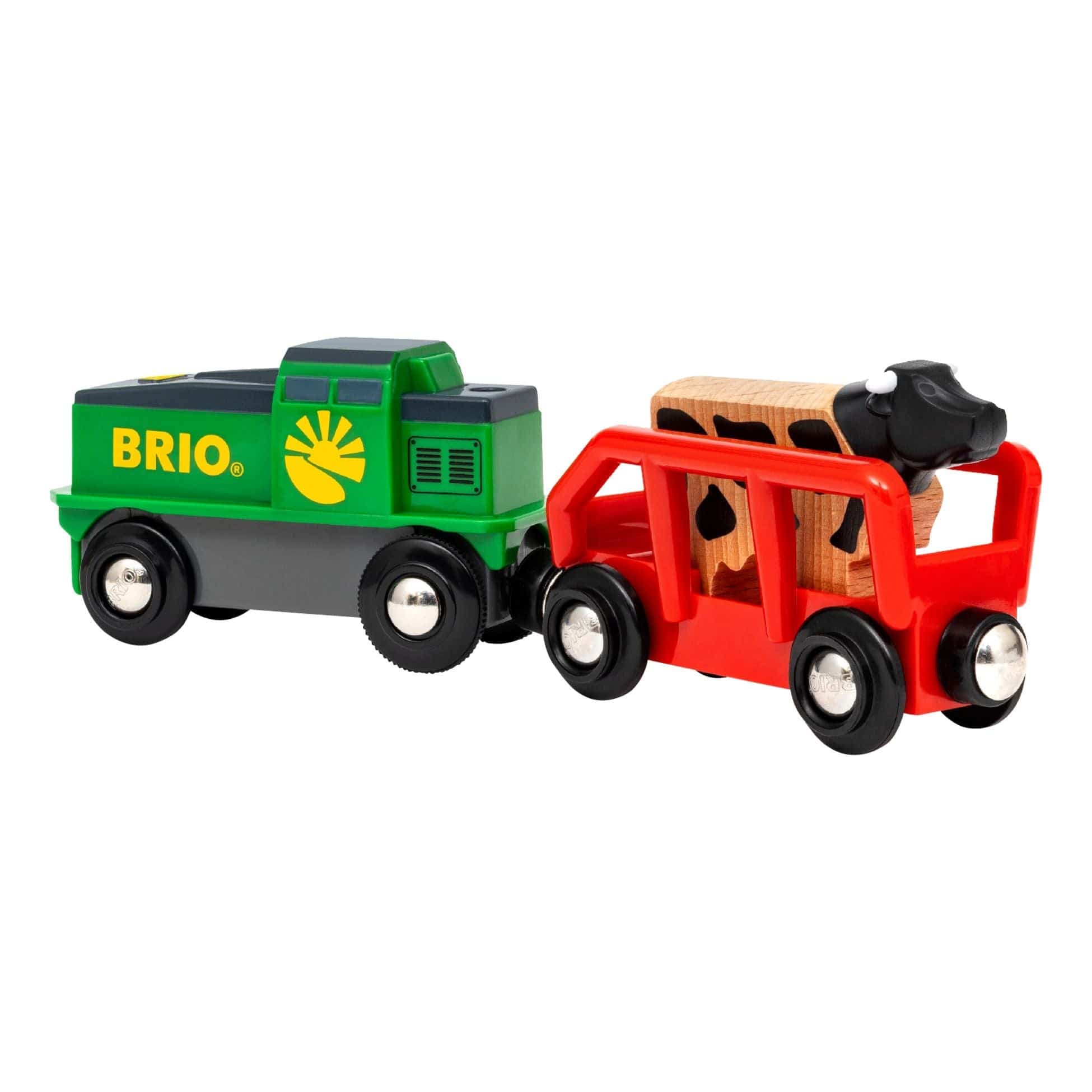 Brio Farm Battery Train 7312350360189