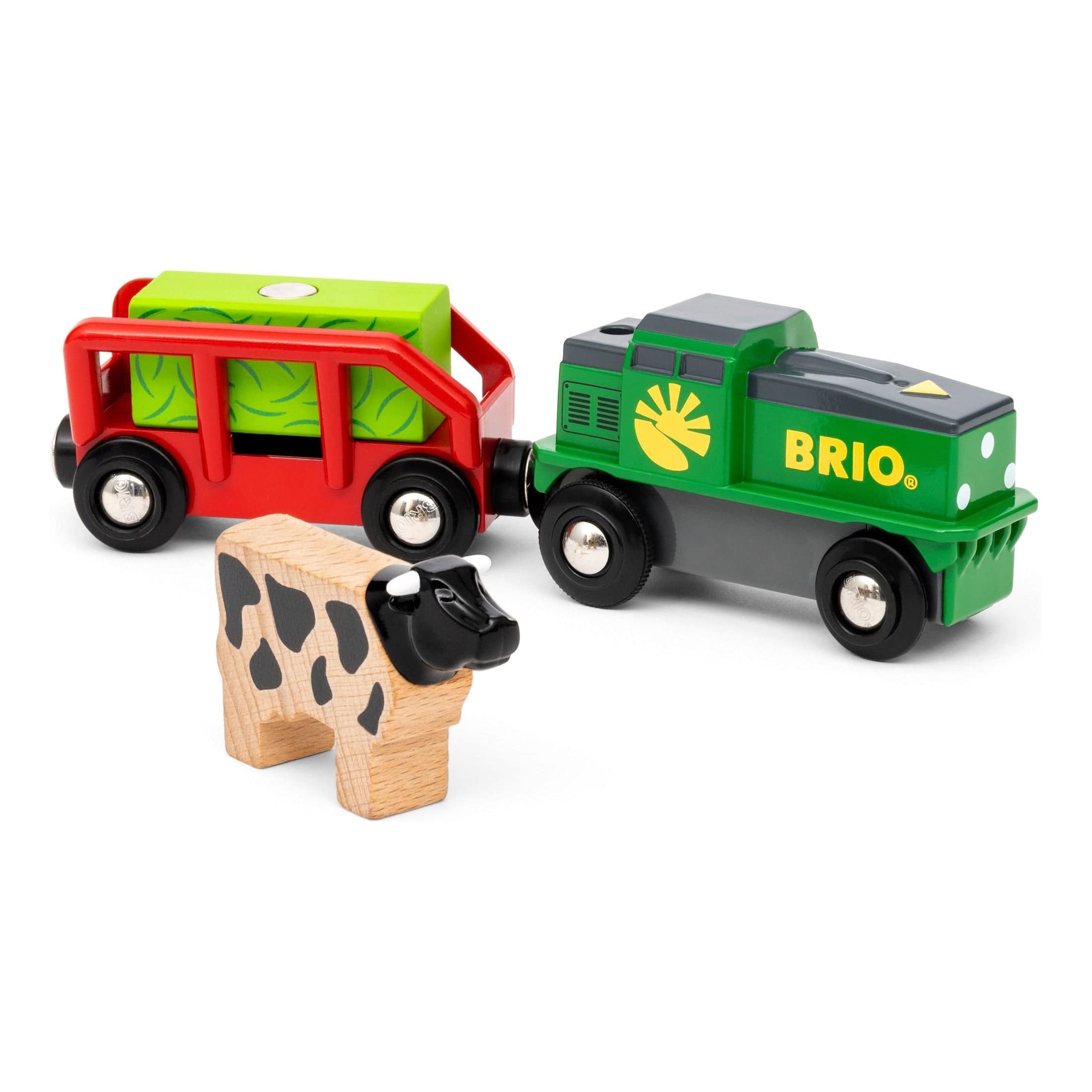 Brio Farm Battery Train 7312350360189