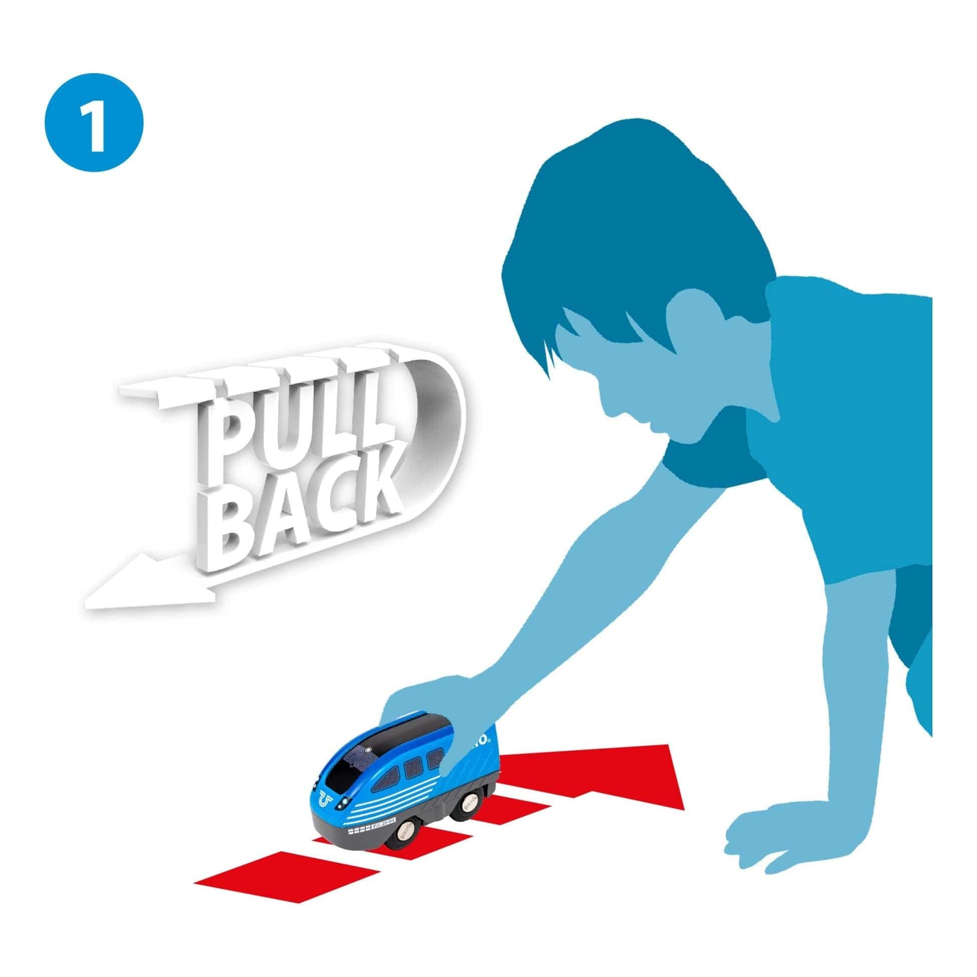 * Brio Pull Back Train