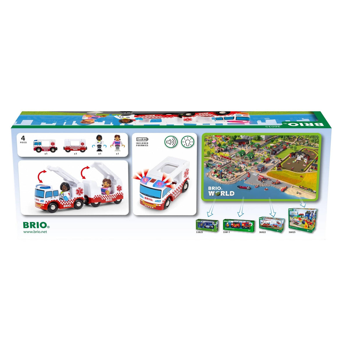 Brio Rescue Ambulance 7312350360356