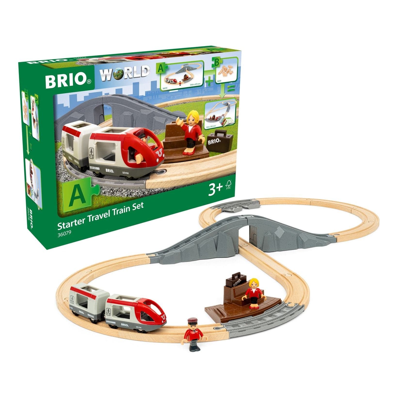 Brio Starter Travel Train Set 7312350360790