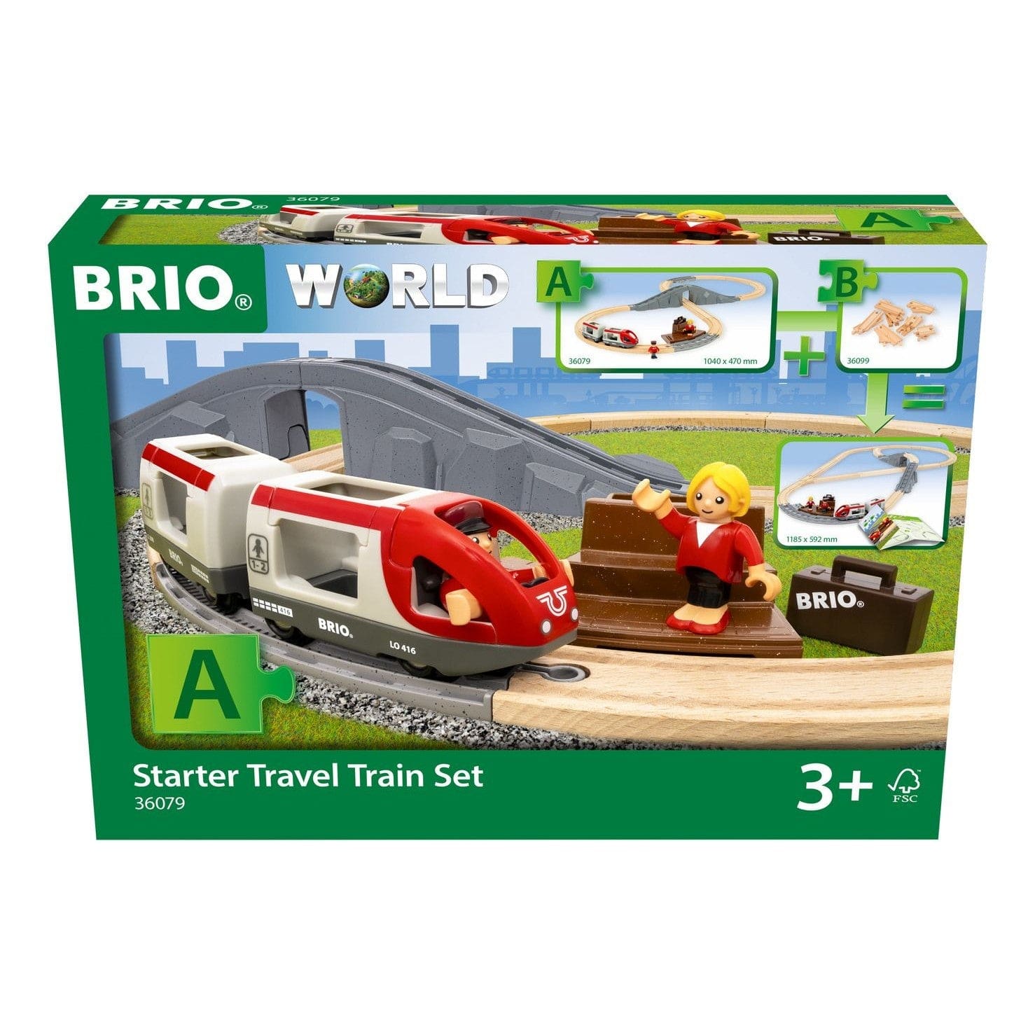 Brio Starter Travel Train Set 7312350360790