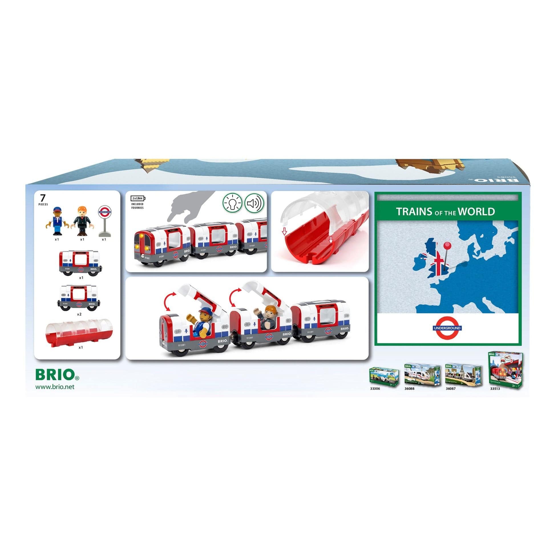 Brio Trains of the World - London Underground 7312350360851