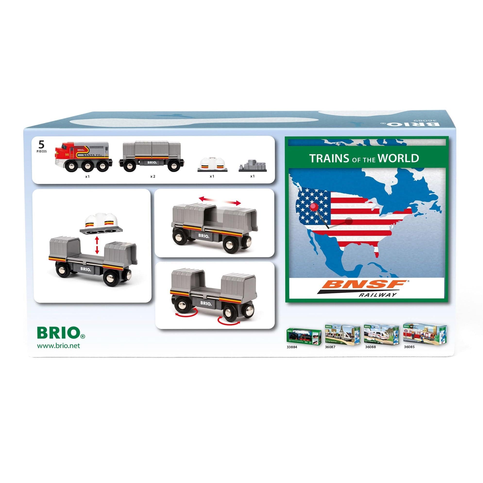 * Brio Trains of the World Santa Fe Train