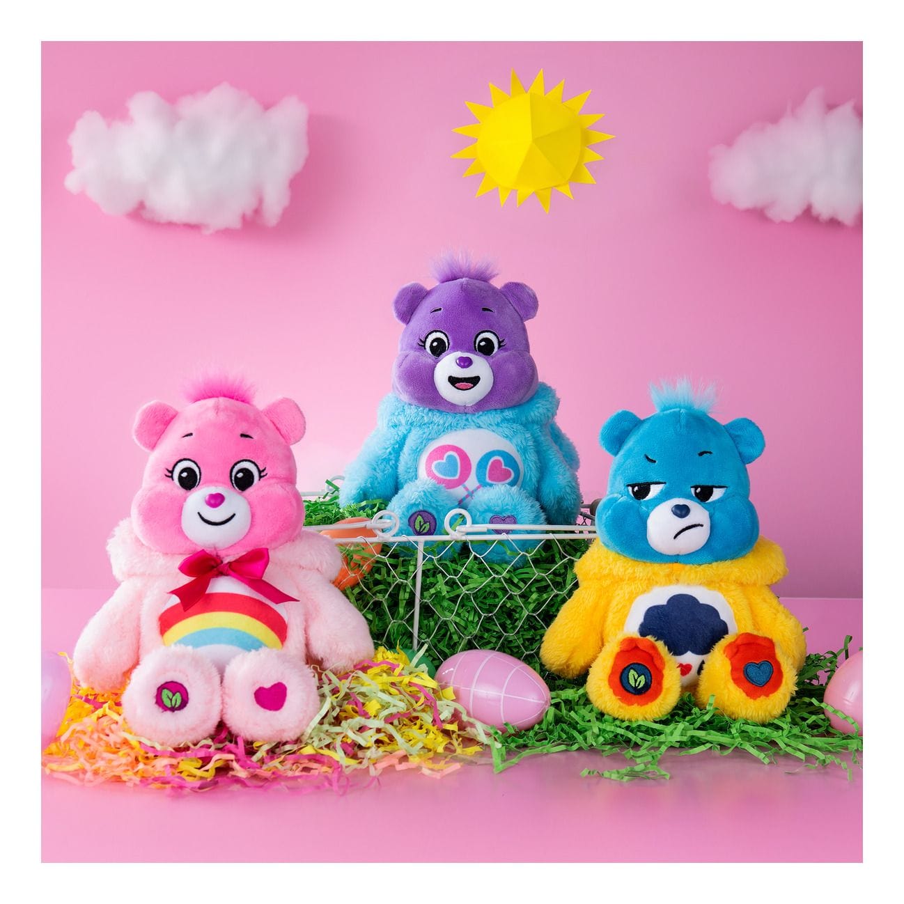 Care Bears 22cm Hoodie Themed Plush - Grumpy Chick 885561223682