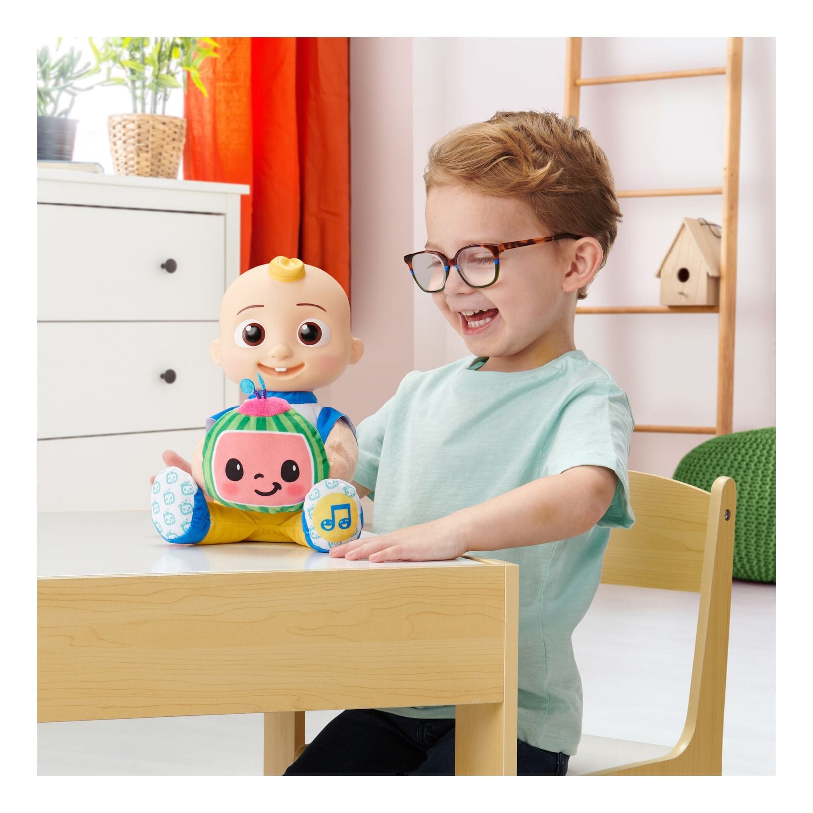 Cocomelon - Peek-a-Boo JJ Feature Plush 191726505877