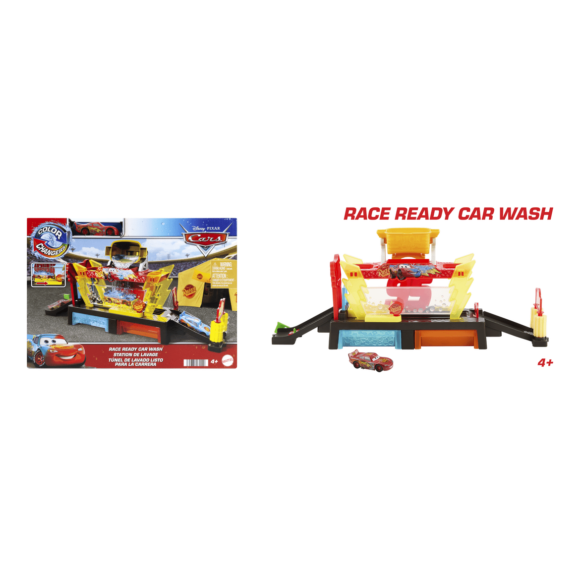 * Colour Changers Lightning McQueen Car Wash 194735264100