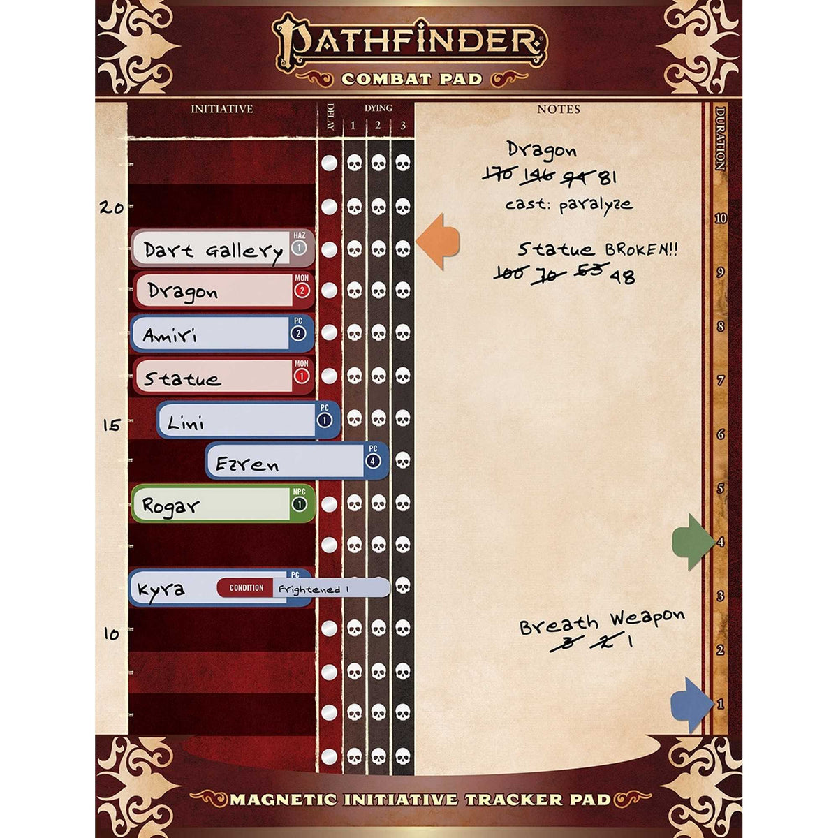 Combat Pad: Pathfinder RPG Second Edition (P2) 9781640781771