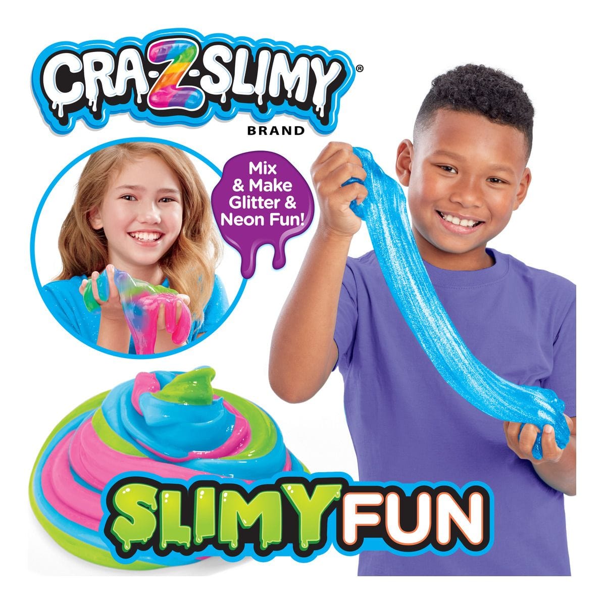 Cra-Z-Slimy Silmy Fun Kit 884920600683
