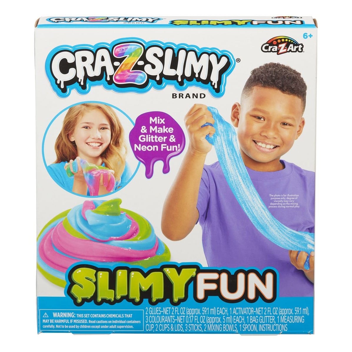 Cra-Z-Slimy Silmy Fun Kit 884920600683