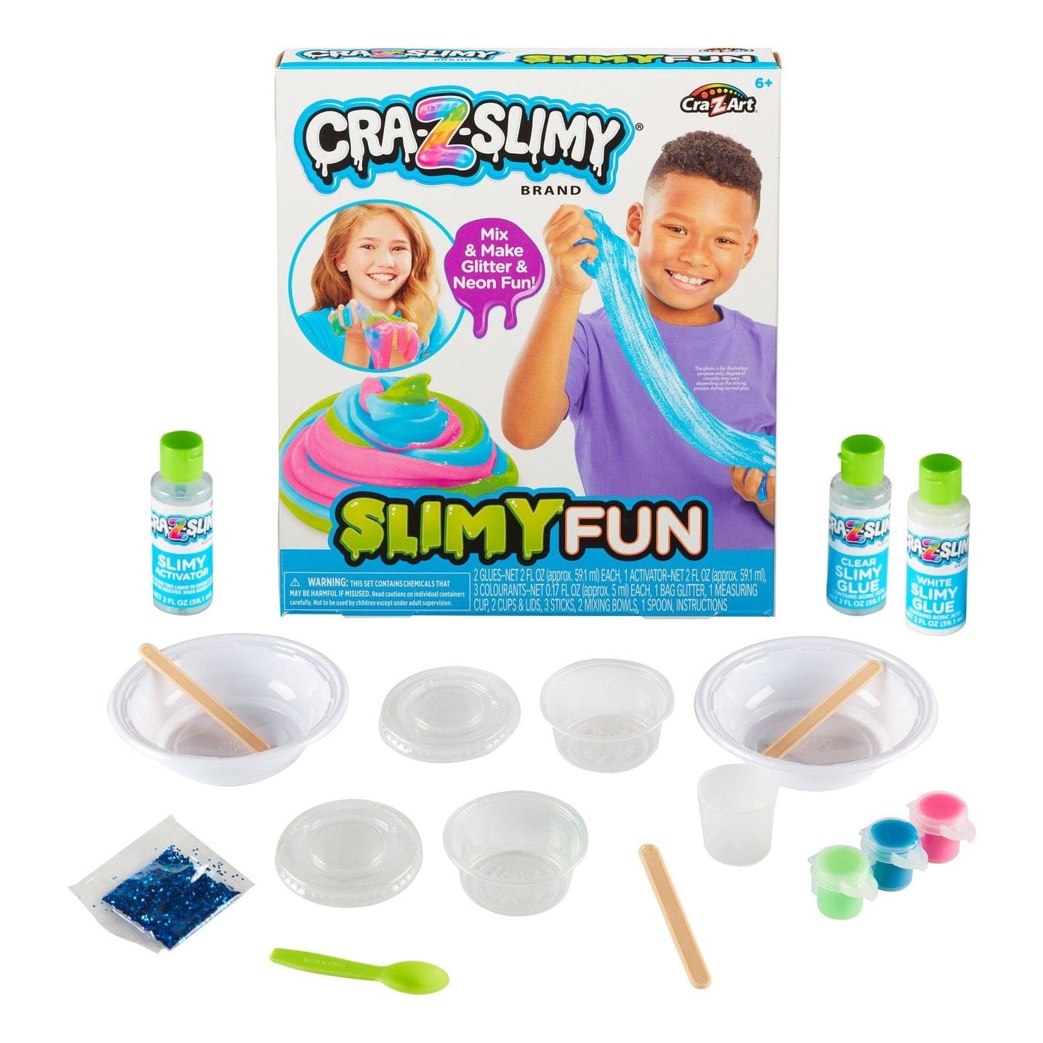 Cra-Z-Slimy Silmy Fun Kit 884920600683