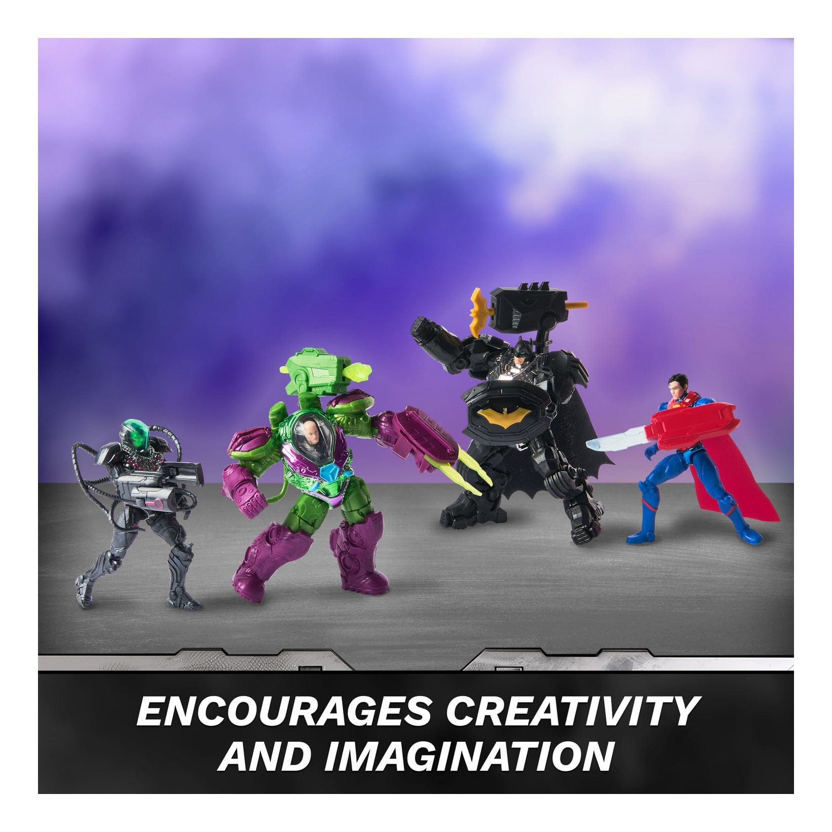 DC Universe 4in Teamup Battle Pack Action Figures 681147031647