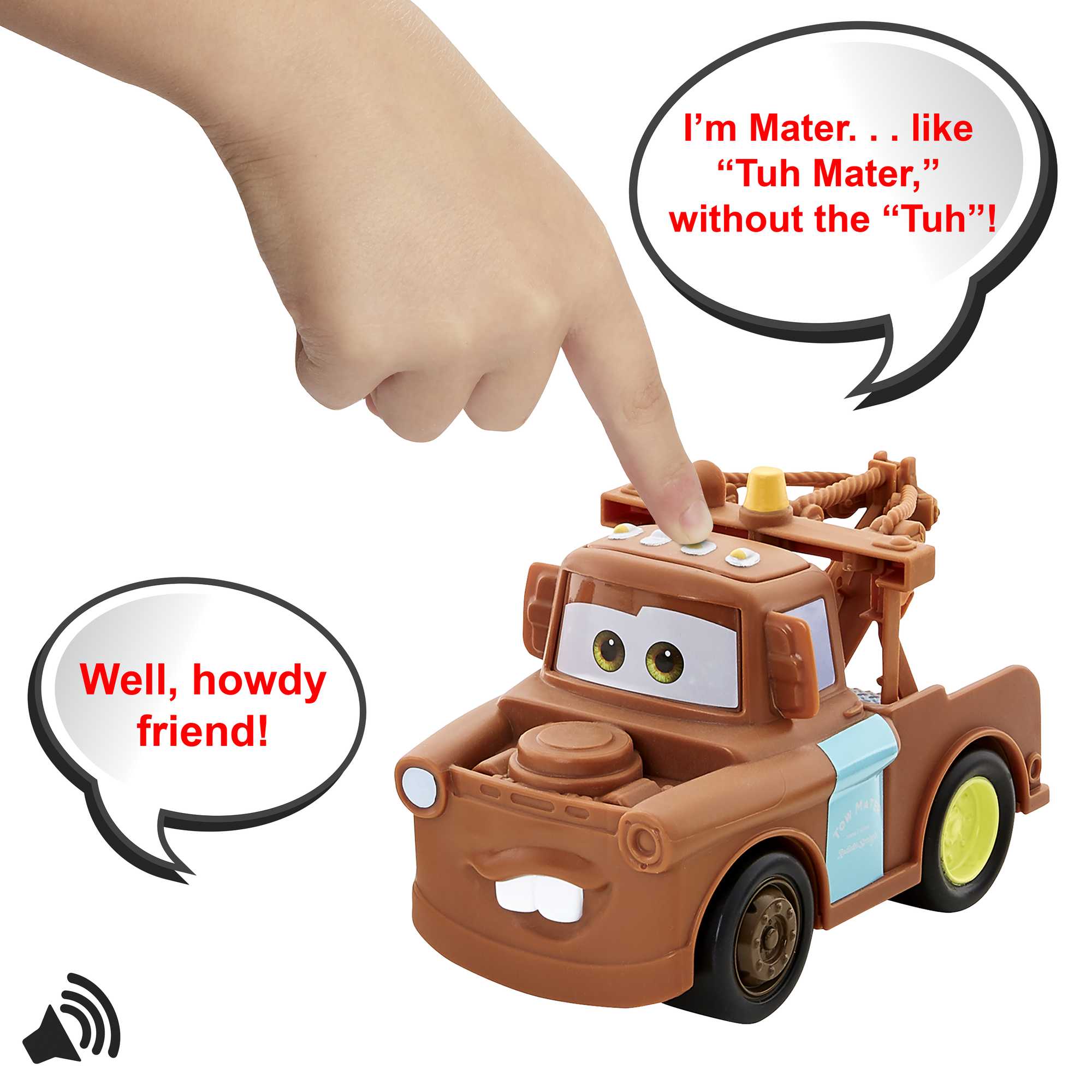 * Disney Cars Track Talkers Mater