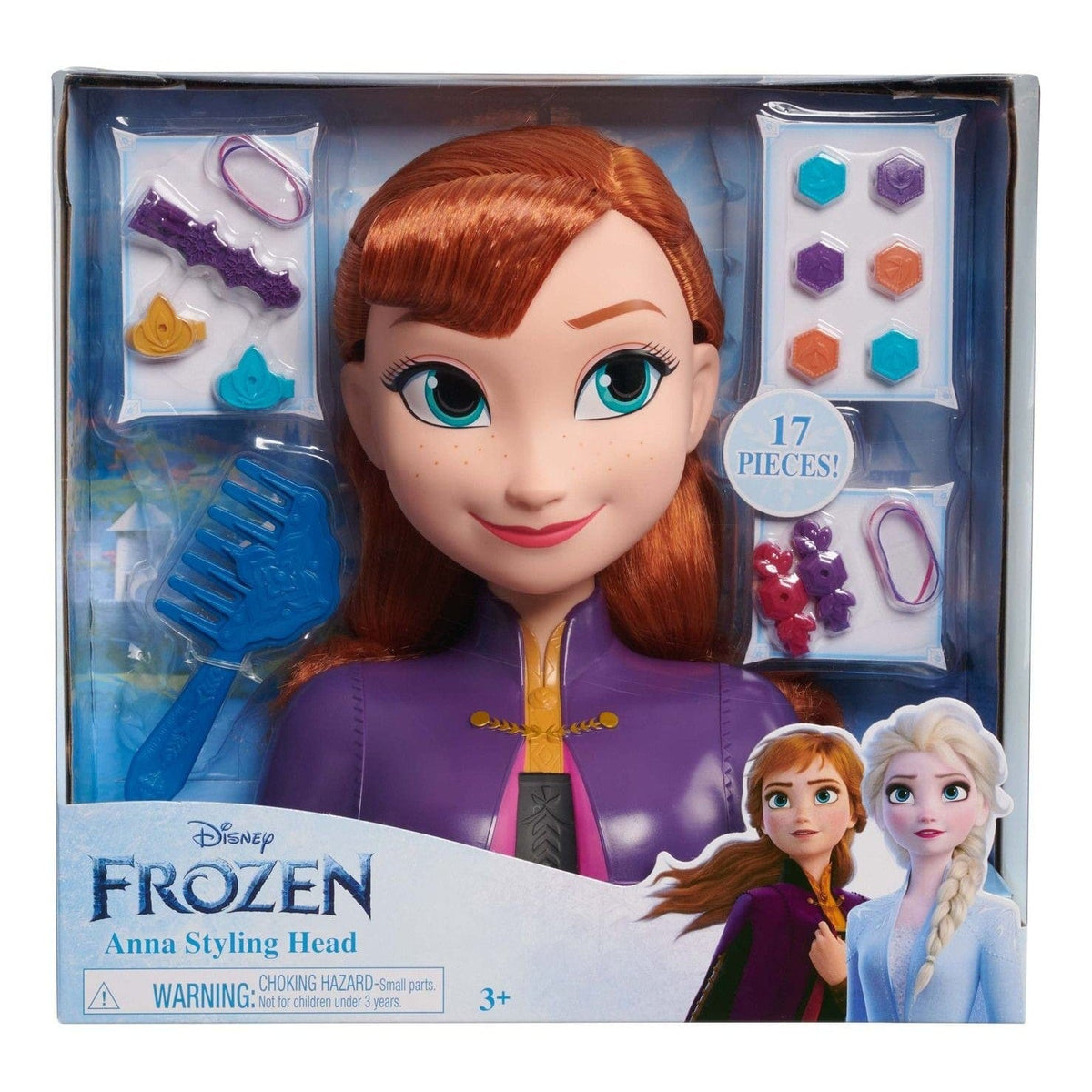 Disney Frozen 2 Basic Anna Styling Head 886144328114