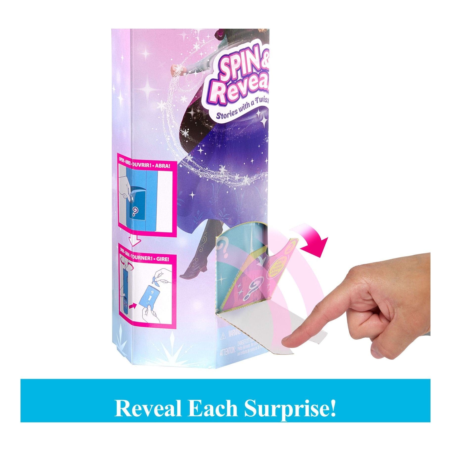 * Disney Frozen Spin & Reveal Anna 194735280377