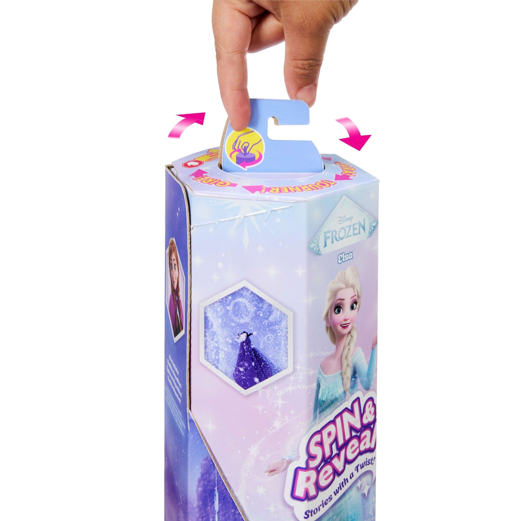 * Disney Frozen Spin & Reveal Elsa 194735280360