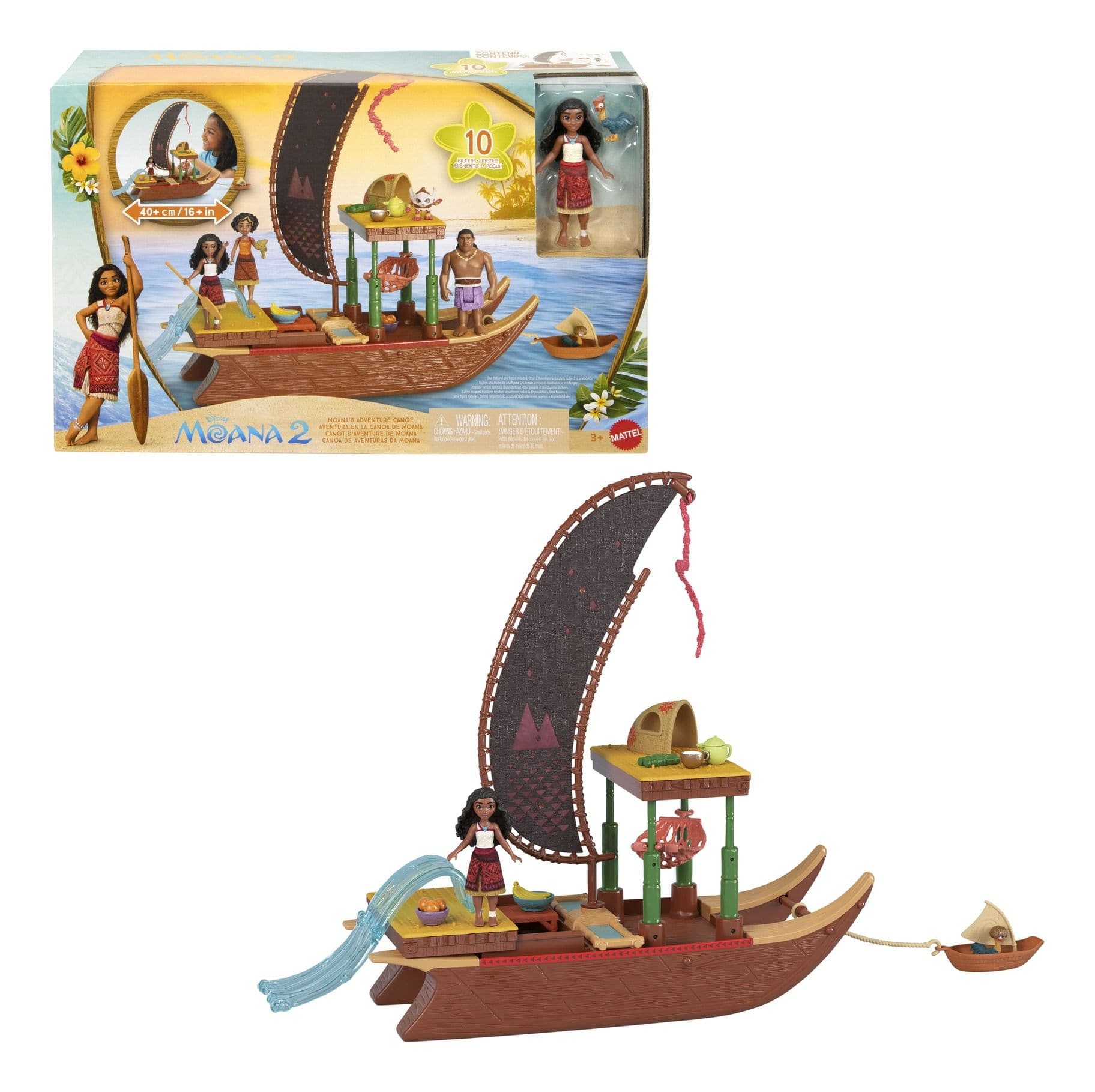 Disney Moana 2 Adventure Canoe 194735265473