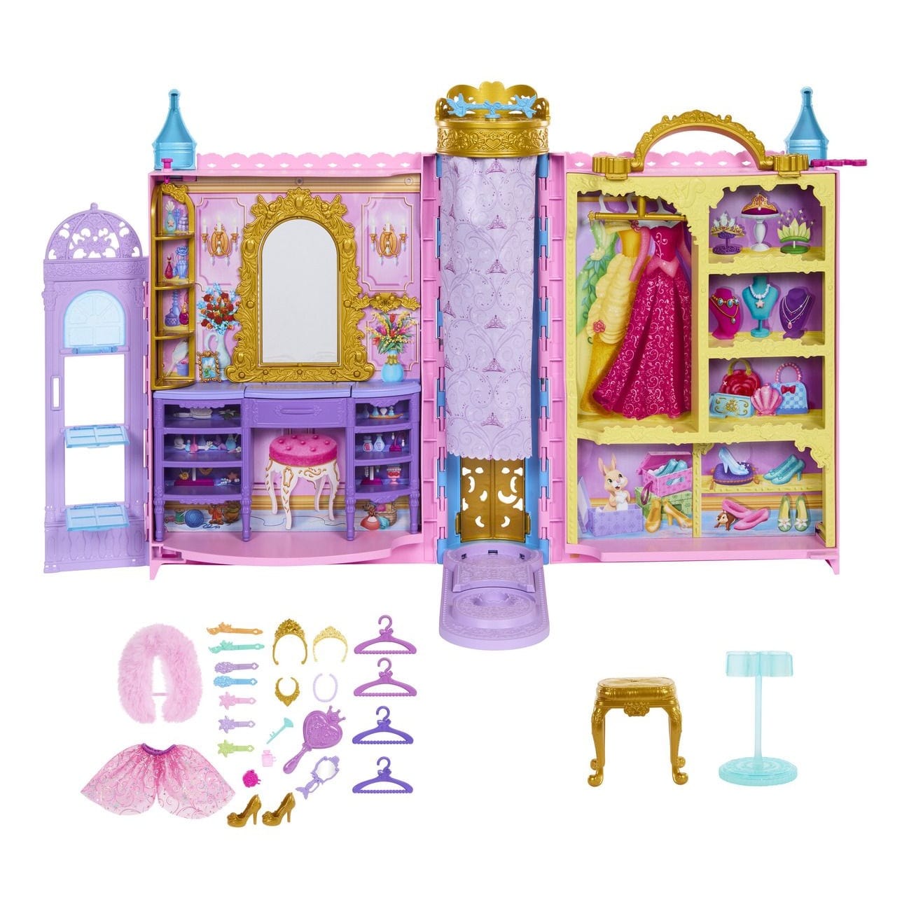 Disney Princess Ready for the Ball Closet Playset 194735225767