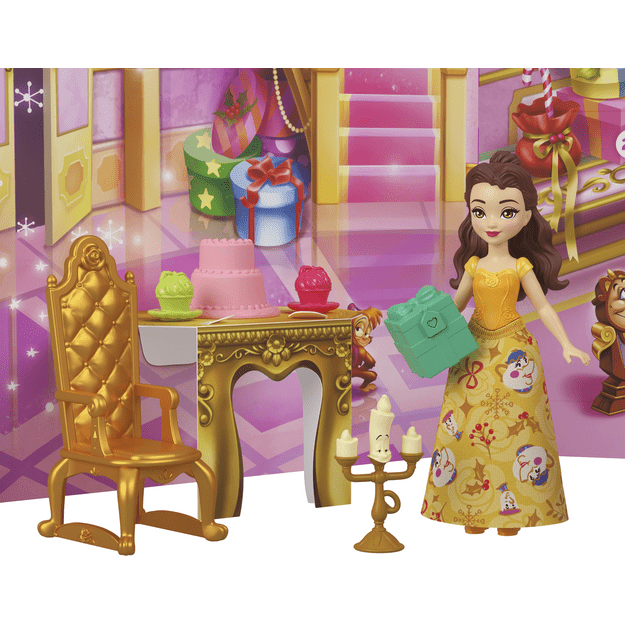 Disney Princess Small Advent Calendar with Holiday Themed Surprises