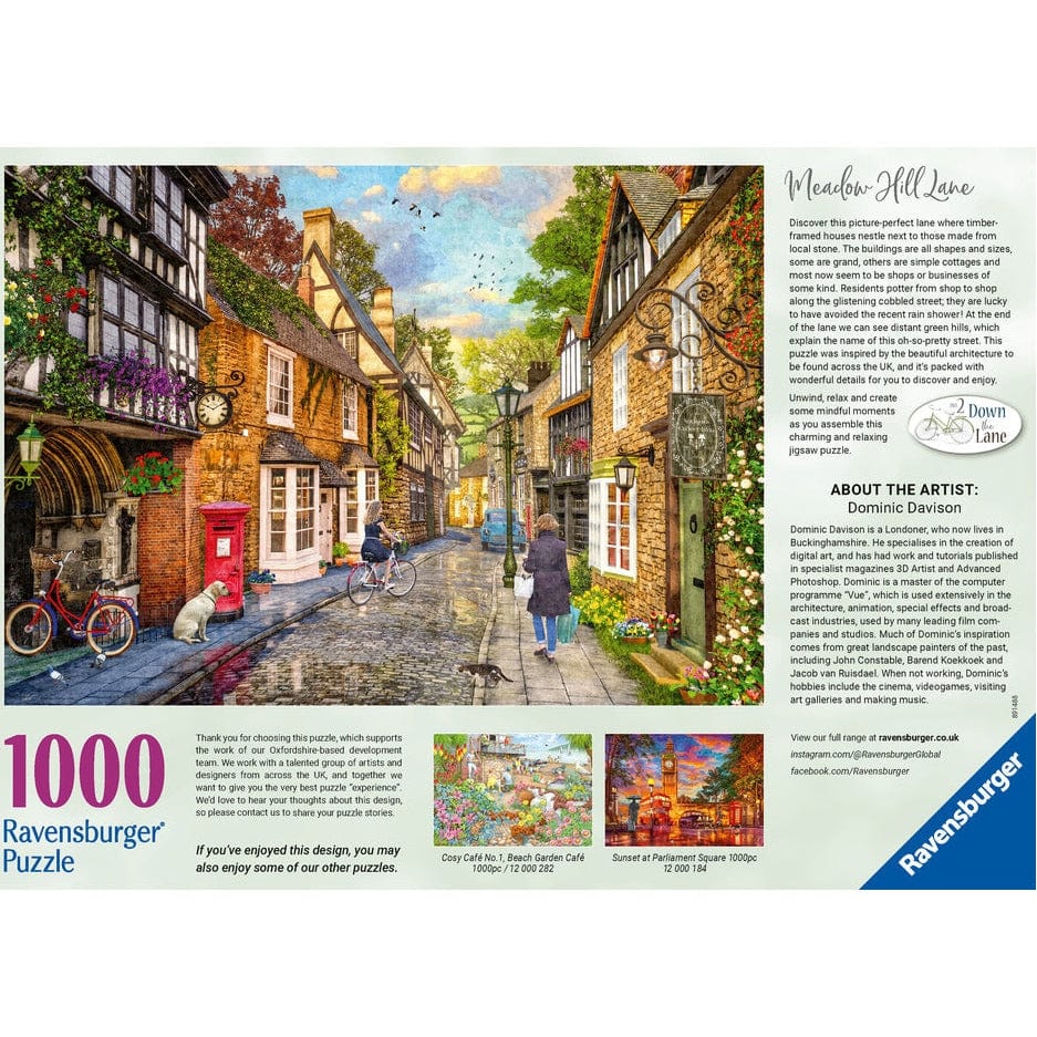 Down the Lane No.2 Meadow Hill Lane 1000pc 4005555001607