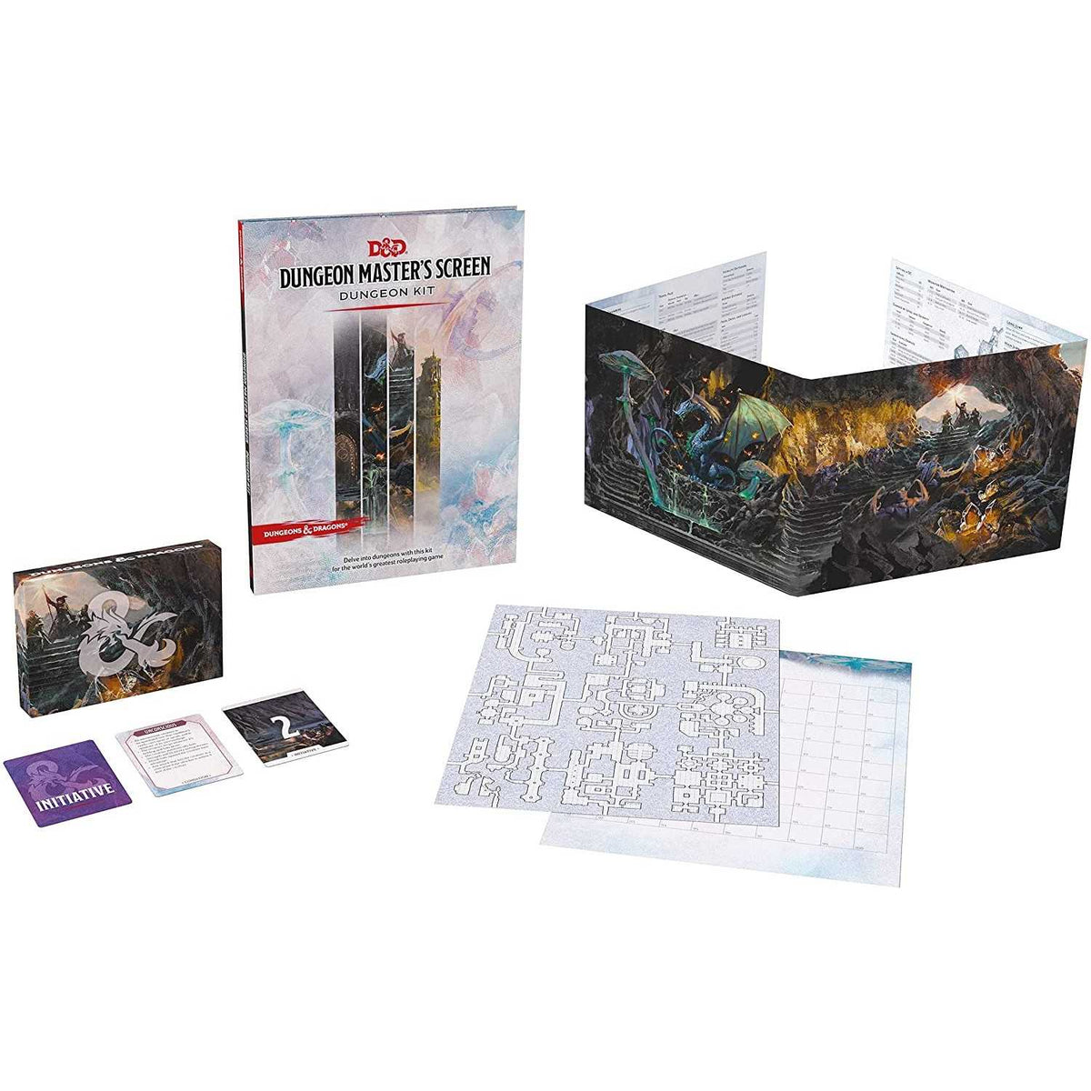 Dungeon Master's Screen Dungeon Kit: Dungeons & Dragons (DDN) VAT 9780786967339