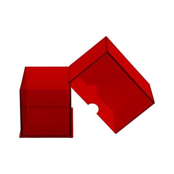 Eclipse 2-Piece Deck Box: Apple Red 74427158286