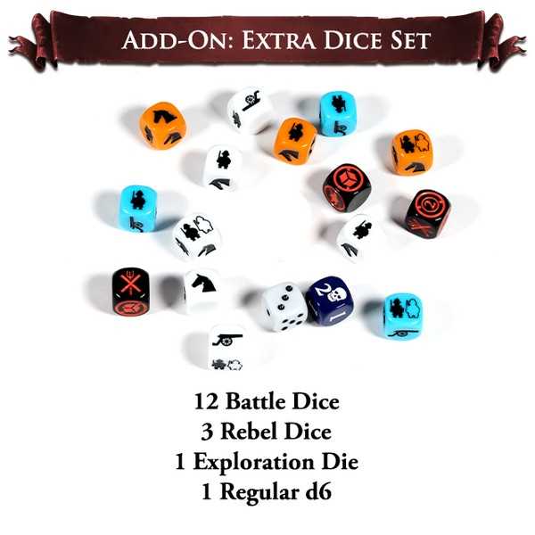 Europa Universalis- The Price of Power - Extra Dice Set 7090056900044