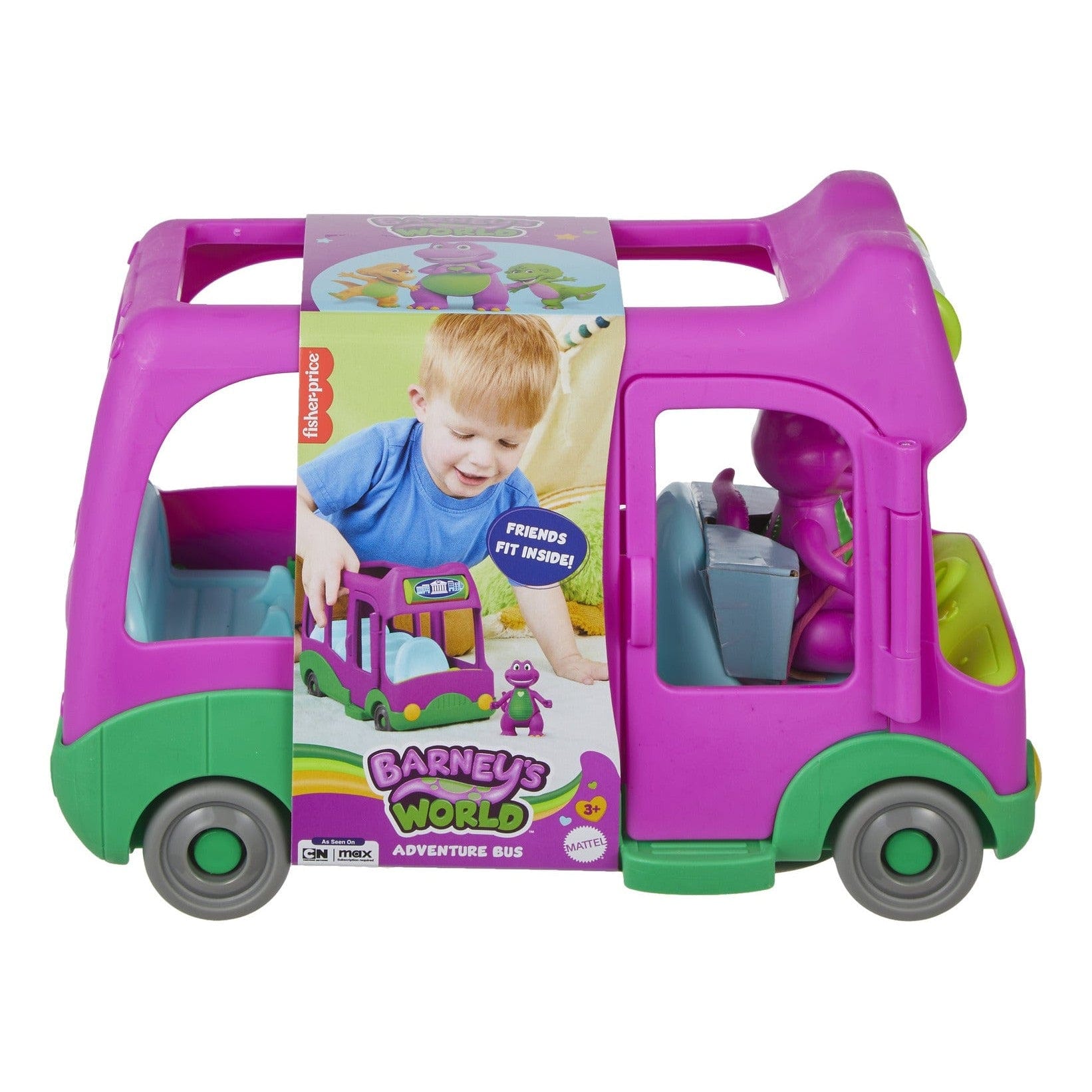 Fisher Price Barney's World Adventure Bus 194735246557