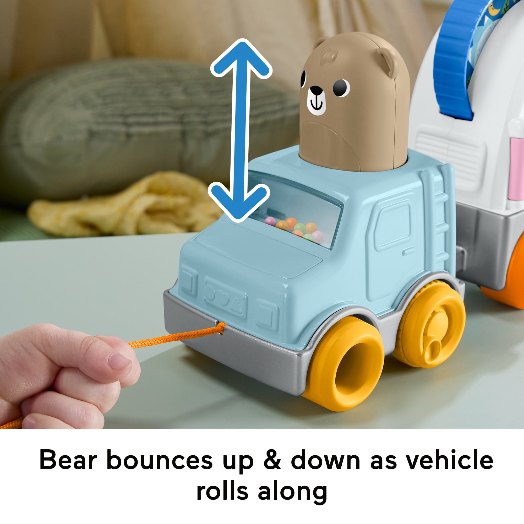 * Fisher Price Friendship Forest Pull-Along Camper