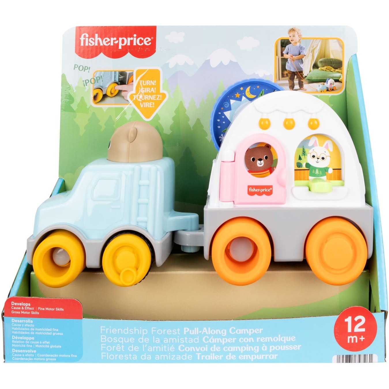 * Fisher Price Friendship Forest Pull-Along Camper