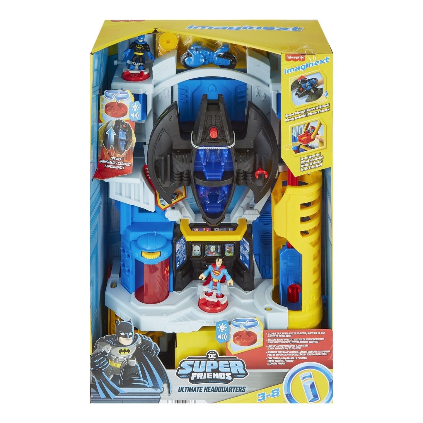 Fisher Price Imaginext DC SF Ultimate HQ 0194735150823