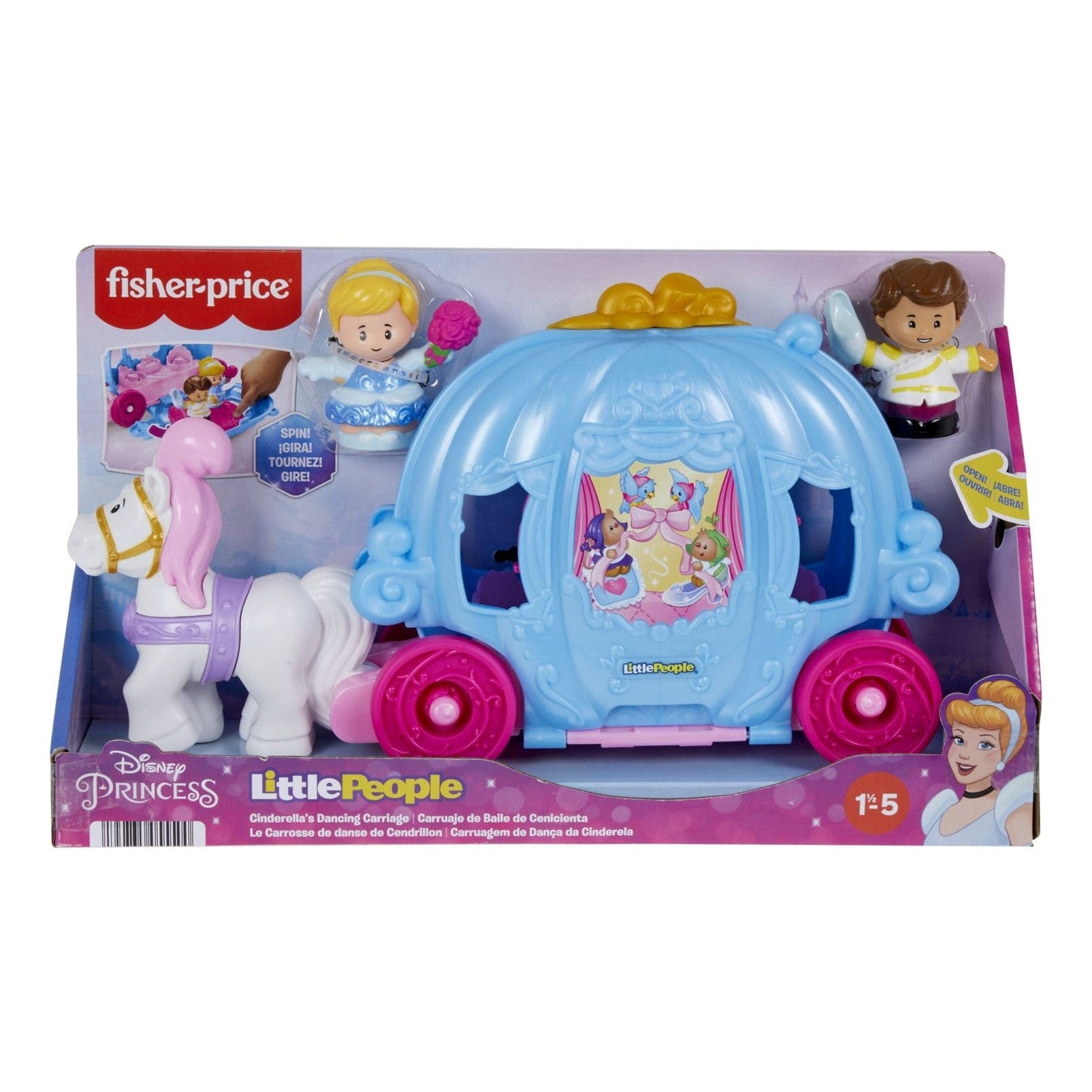 Fisher Price Little People DP Cinderella Carriage 194735055500