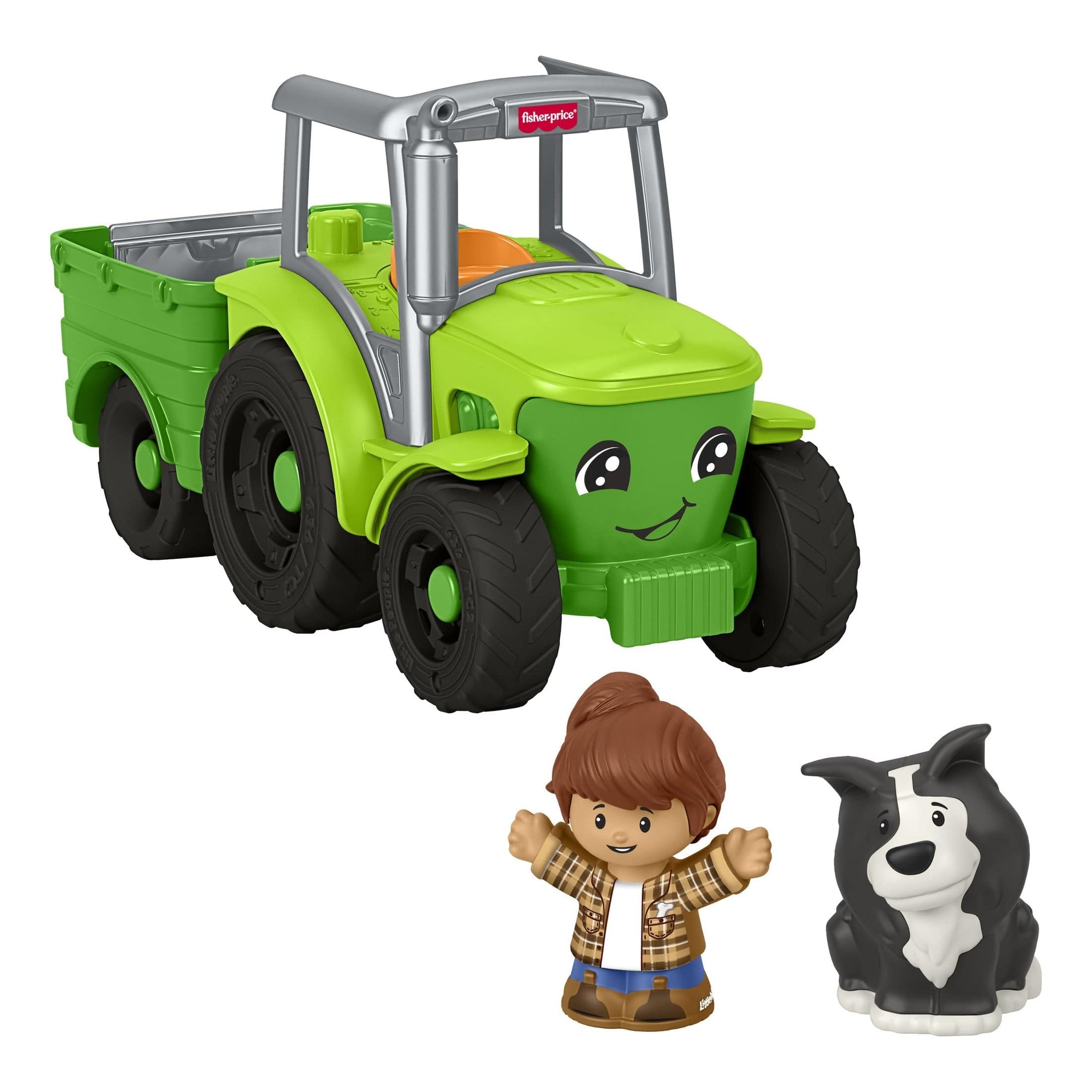 Fisher Price Little People Push and Play Tractor 194735277865