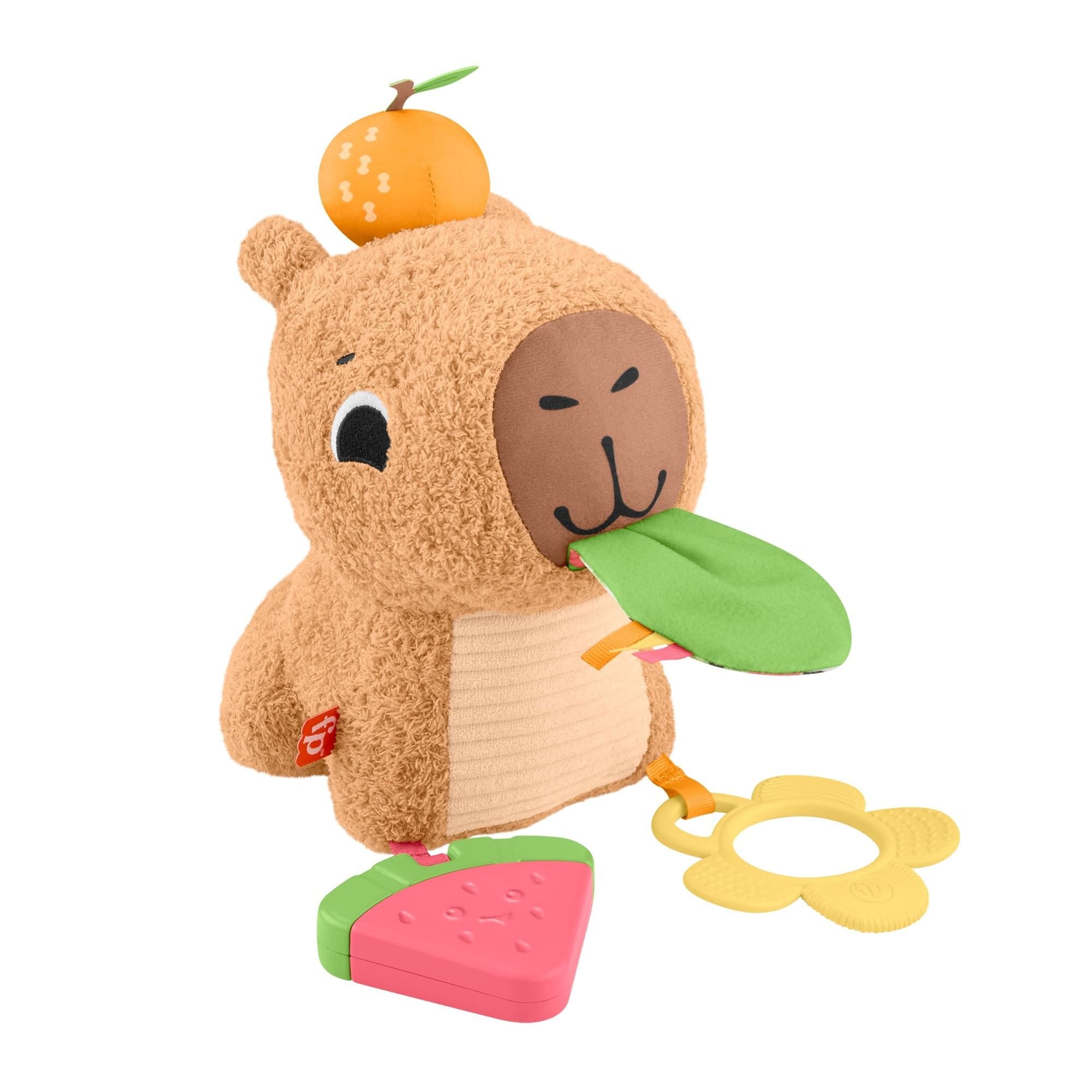 * Fisher Price Sensimals Snuggly Snacky Capy 194735254262