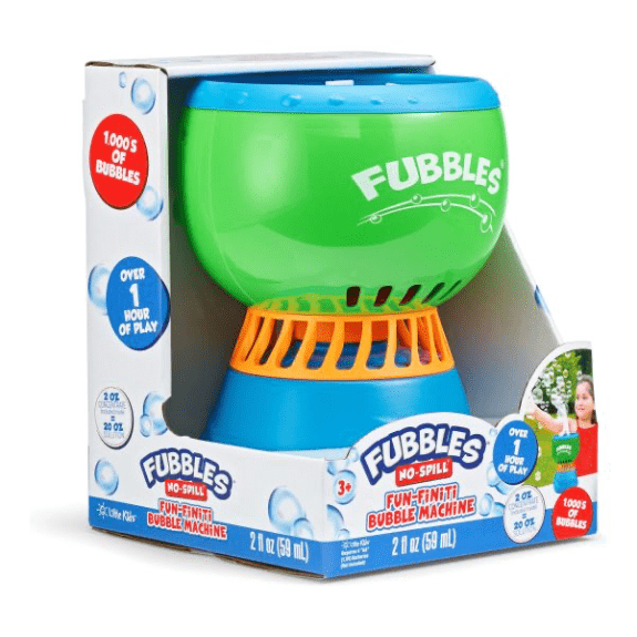 Fubbles No-Spill Fun-Finiti Bubble Machine