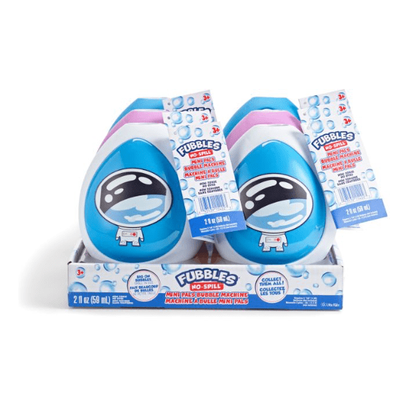 Fubbles No-Spill Mini Pals Bubble Machine - Choose your Pal