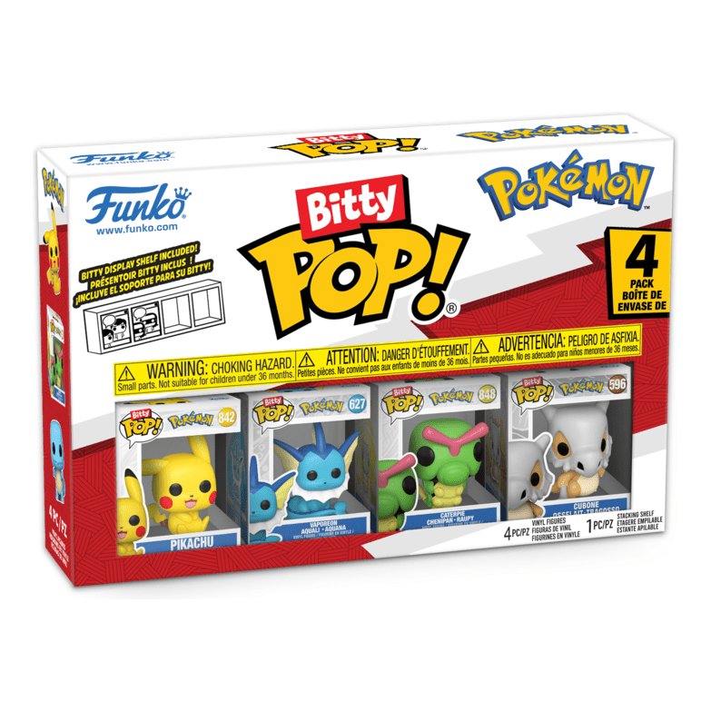 Funko – Bitty Pop! – Pokemon – Pikachu 4 Pack Limited Edition 889698811323