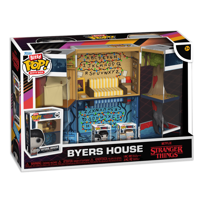 Funko – Bitty Pop! – Stranger Things – Byers House Exclusive 889698855341