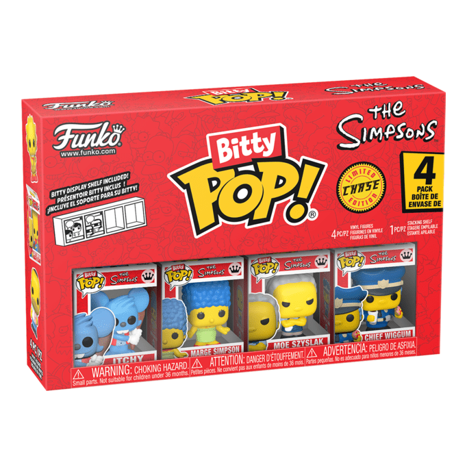 Funko – Bitty Pop! – The Simpsons – Itchy 889698857086