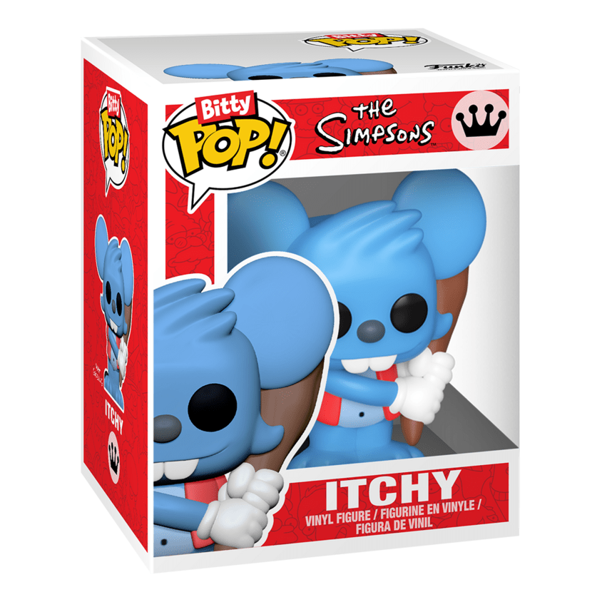 Funko – Bitty Pop! – The Simpsons – Itchy 889698857086