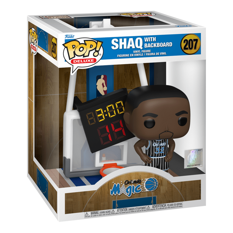 Funko – Pop! Deluxe – NBA – Shaquille O'Neal With Backboard