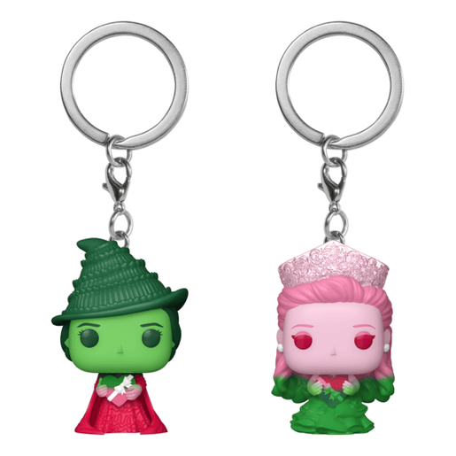 Funko Pop! Keychain 2-Pack - Wicked - Glinda & Elphaba 889698916790