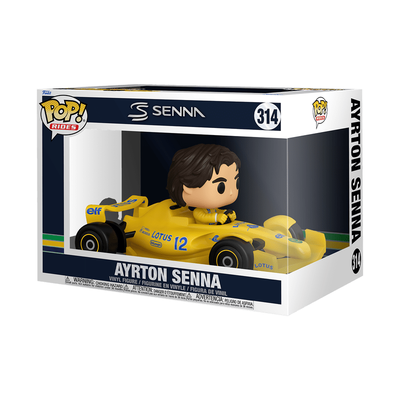 Funko – Pop! Ride Deluxe – Formula One – Ayrton Senna