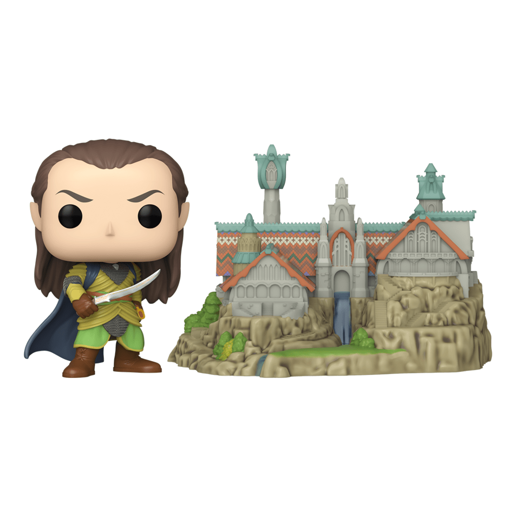 Funko – Pop! Town Deluxe – Lord of the Rings – Elrond