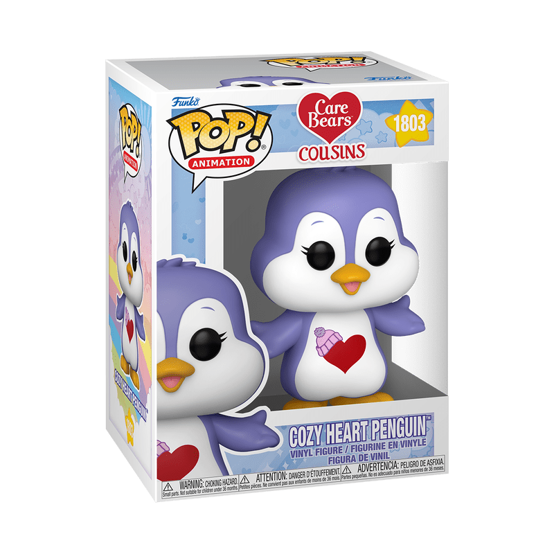 Funko Pop! Vinyl - Care Bear Cousins - Cozy Heart Penguin Figure 889698834933