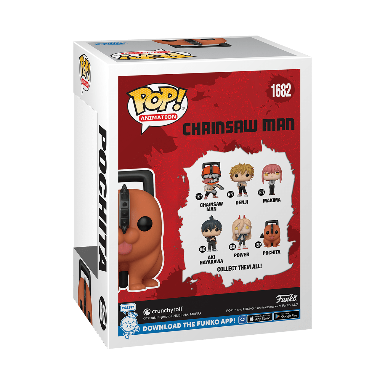 Funko – Pop! Vinyl – Chainsaw Man – Pochita Exclusive 889698803229
